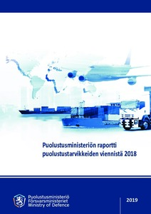 Puolustusministeriön raportti puolustustarvikkeiden viennistä 2018